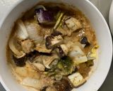 根菜茄子中華風クリーム梅味温野菜サラダ作り方20写真