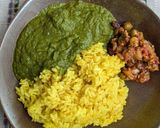 緑のカレー　サグカレー作り方9写真