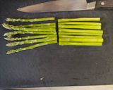 アスパラのオリーブオイル塩作り方2写真
