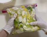 旨味凝縮！塩揉み白菜のワンパン和風パスタ作り方9写真