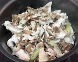 超簡単★牛肉と舞茸のあっさりすき焼き作り方3写真