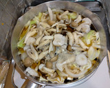 ギョニソと野菜のかき玉煮込みうどん作り方3写真