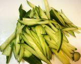 もずくで簡単⭐︎夏の酢の物作り方1写真