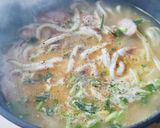 プデチゲ☆コチュジャン不要☆昼食うどん鍋作り方3写真
