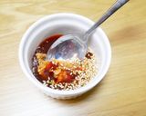 ★大豆ミートのハンバーグでポッサム風★作り方1写真