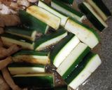 豚肉とズッキーニの塩ニンニク炒め作り方3写真