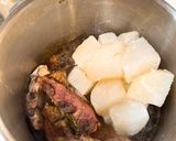 圧力鍋で味染みスペアリブ煮込み作り方6写真