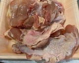 もろみチキンステーキ🐓🍗🐓🍗作り方1写真