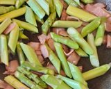 アスパラのベーコンバター炒め作り方4写真
