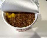 カップヌードル　フライドオニオン味作り方1写真