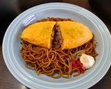 オムミート焼きそば作り方4写真