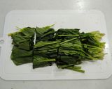 ほうれん草ともやしの中華スープ作り方1写真