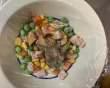 全てレンジ洋風さっぱり赤味噌味炒飯弁当作り方3写真