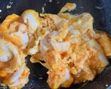 簡単　キャンプ飯　卵サンド作り方5写真