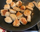 【お弁当】豆腐入り鶏つくね⭐︎照り焼き味作り方9写真