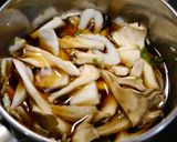 簡単！舞茸たっぷり水沢うどん作り方2写真