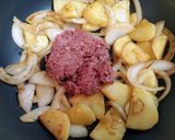 子供喜ぶ!夏の夕飯簡単コンビーフジャーマンポテト作り方7写真