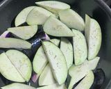 今日の副菜！茄子の揚げ浸しおろし添え作り方2写真