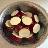 ☆さつまいものはちみつレモン煮☆作り方1写真
