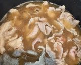 ゴマ油香る！豚肉とニラのスタミナスープ作り方4写真