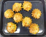 お手軽　野菜チーズマフィン作り方7写真