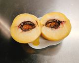 桃のむきかた作り方4写真
