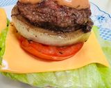 マフィンでハンバーガーとエッグバーガー作り方6写真