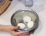 HBで生地作り ピザ＆卵＆ウインナーパン作り方3写真