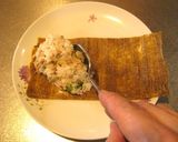 えのき 花かつお 昆布 納豆で海苔作り作り方11写真