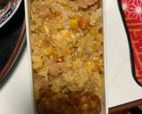 全てレンジさっぱりオイすき焼き味炒飯弁当作り方15写真
