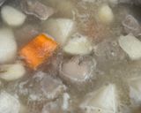鶏肉ニンニクのサムゲタン風(身内専用)作り方8写真