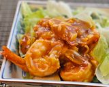 エビチリ弁当作り方2写真