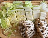 鶏肉と白菜のクリーム煮作り方1写真