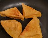 三角揚げの大葉チーズサンド作り方5写真