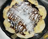 餃子の皮の花びらチョコマシュマロピッツァ作り方8写真