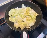 簡単白菜とツナの卵とじ作り方4写真