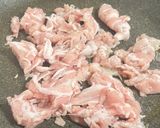厚揚げとかぼちゃと豚肉のこく旨甘辛炒め作り方5写真