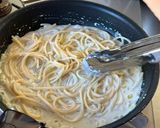 ゴルゴンゾーラのクリームパスタ作り方7写真