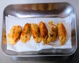 揚げ餃子のピリ辛おろしポン酢作り方3写真