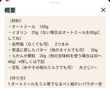 オートミールイヌリンクッキー作り方1写真