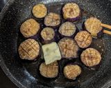 やみつき絶品！なすのバターポン酢焼き作り方6写真