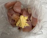簡単　鶏むね肉の柔らかマヨネーズ漬け焼き作り方3写真