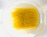 リメイク、チキントマトソースパスタ！作り方1写真