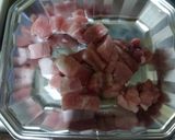 エリンギでかさまし！厚切りロースの魯肉飯作り方3写真
