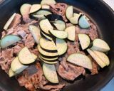ちんげん菜となすときのこの炒め物作り方6写真