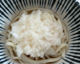 5分で完成！梅しらすの冷やしおろしうどん作り方3写真