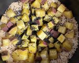 さつまいもの炊き込みご飯作り方4写真