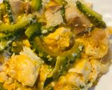 ベーコンの豆腐玉子チャンプルー作り方4写真