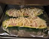 くまちゃん構文ズッキーニチーズ焼き🥒🧀作り方6写真