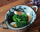 あと一品★ブロッコリーとゆで卵の胡麻マヨ作り方4写真